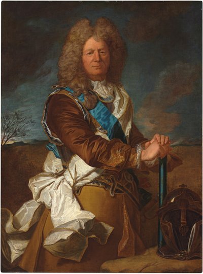 Retrato de Sebastien Le Prestre, Marqués de Vauban, Mariscal de Francia, con la orden de Saint Esprit de Hyacinthe Francois Rigaud