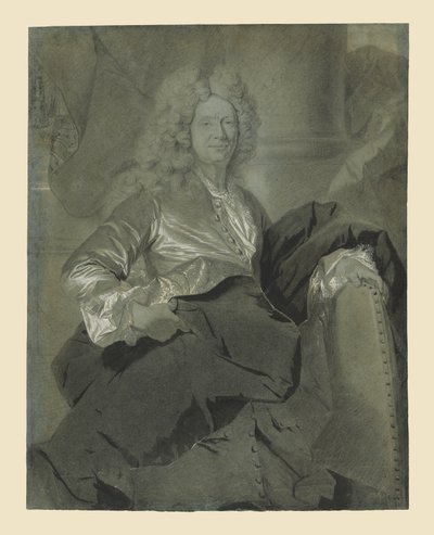 Retrato de un hombre de Hyacinthe Rigaud