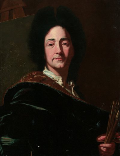 Retrato del artista de Hyacinthe Francois Rigaud