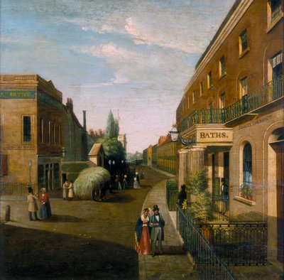 Paseo de la pastora, Hoxton, c. 1845 de IF Borgnis