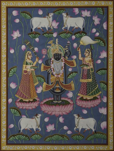 Adoración al divino Krishna de IMAGINEERS STUDIO