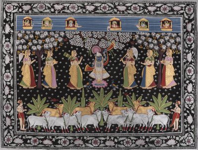 Krishna, las gopis y las vacas de IMAGINEERS STUDIO