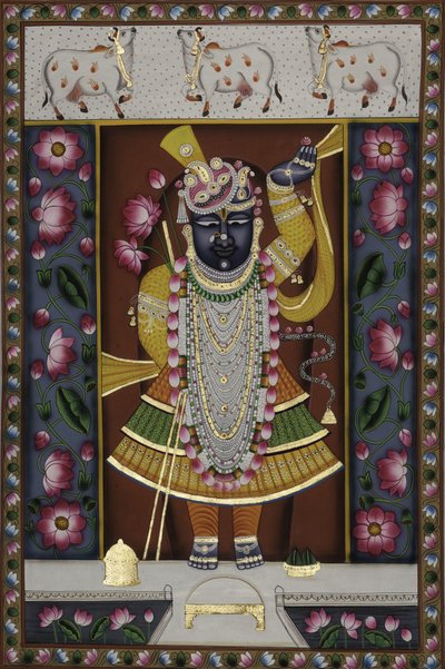 El Señor Shrinathji, ataviado con sus mejores galas de IMAGINEERS STUDIO