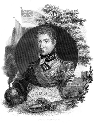 Teniente General Lord Hill de I. Brown