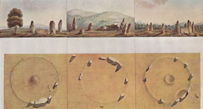 Anillos de piedra - Old Keig, Balquhain, Balgorkar, 1827, 1946 de I Logan