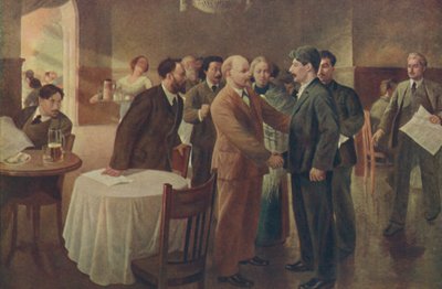 Primer Encuentro de Lenin y Stalin, Tammerfors Finlandia, diciembre de 1905 de I Vepkhvadze