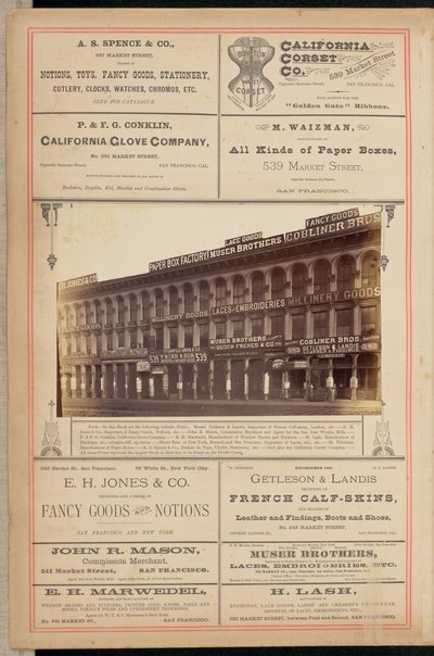 [Edificio en Market Street, San Francisco] de I. W. Taber