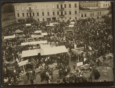 Escena pre-festiva de Iakob Vladimirovich Shteinberg