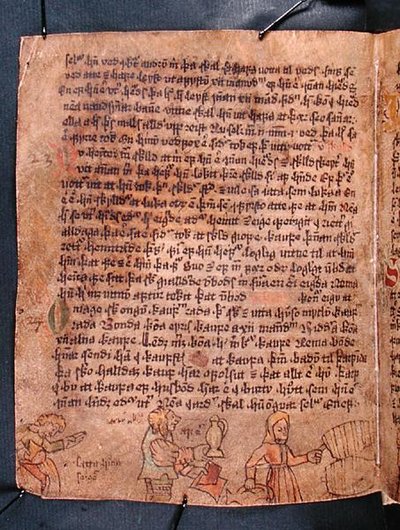 Escena de bebida, de 