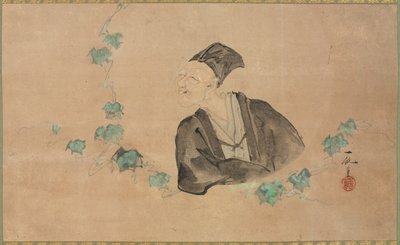 Retrato de Basho de Ichijun
