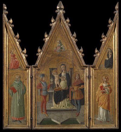 Tríptico, c.1920-29 de Icilio Federico Joni