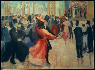 Cuadro de danza (según estudios anteriores) de Ida Gerhardi