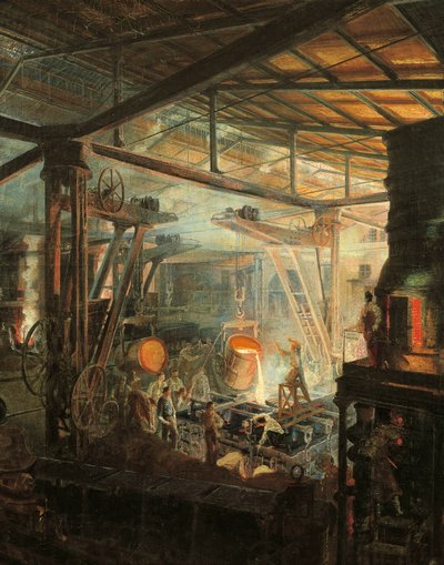 Francia, La Fundición, ca. 1864 de Ignace Francois Bonhomme