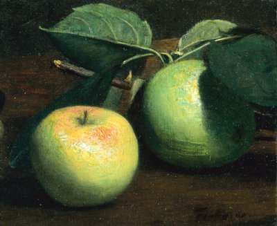 Dos manzanas de Ignace Henri Jean Fantin Latour