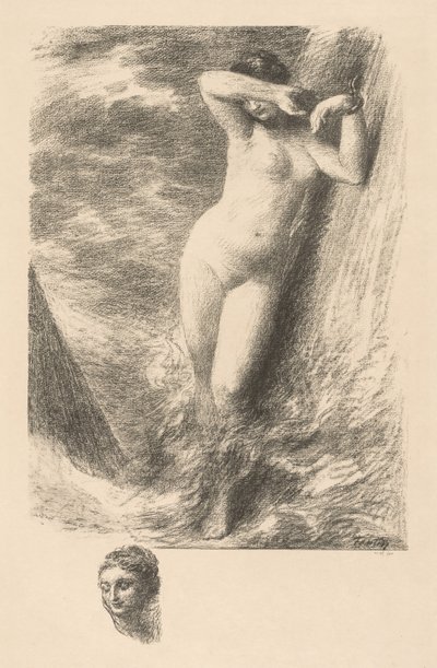 Andrómeda, 1901 de Ignace Henri Jean Fantin Latour