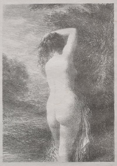 Bañista de pie, 1899 de Ignace Henri Jean Fantin Latour