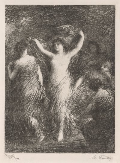 Danzas, 1898 de Ignace Henri Jean Fantin Latour
