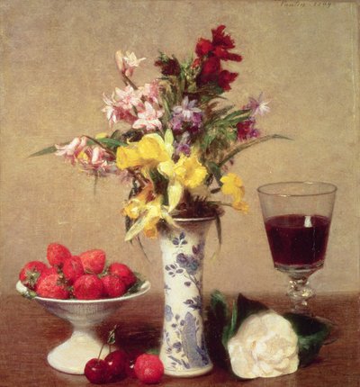 Ramo de compromiso de Ignace Henri Jean Fantin Latour