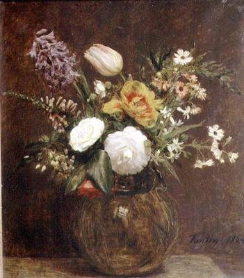 Flores de Ignace Henri Jean Fantin Latour