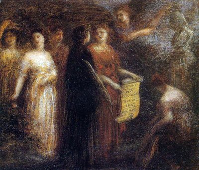 Homenaje a Robert Schumann, c.1893 de Ignace Henri Jean Fantin Latour