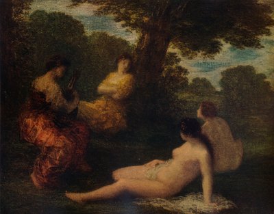 La Causerie, c. 1878 de Ignace Henri Jean Fantin Latour