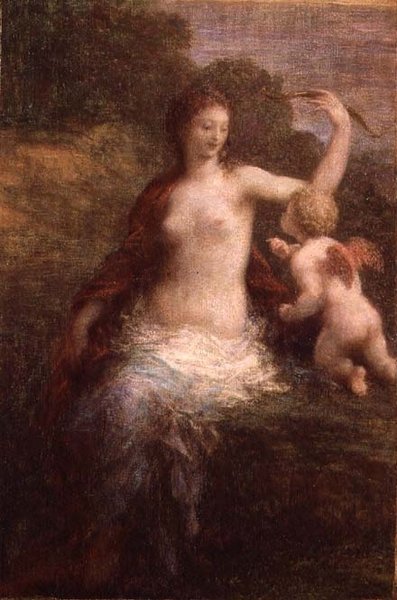 Amor Desarmado de Ignace Henri Jean Fantin Latour