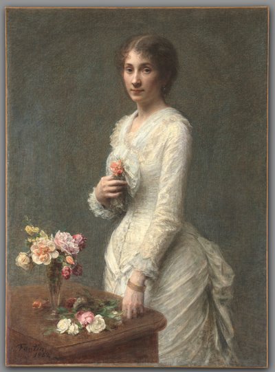 Madame Lerolle, 1882 de Ignace Henri Jean Fantin Latour