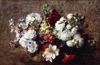 Ramo mixto de Ignace Henri Jean Fantin Latour