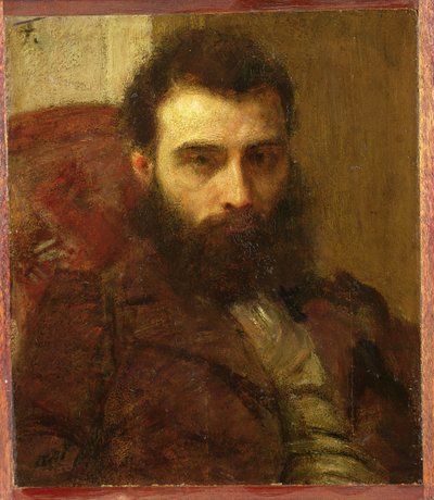 Retrato de un hombre de Ignace Henri Jean Fantin Latour