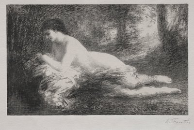 Rêverie de Ignace Henri Jean Fantin Latour