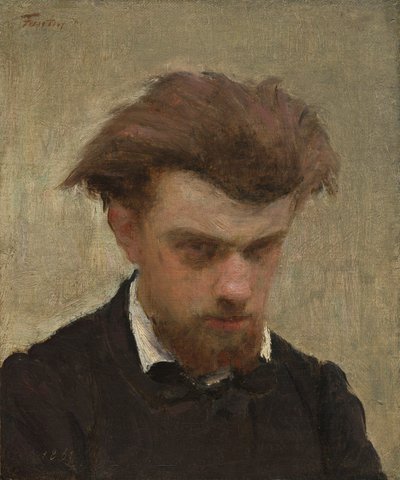 Autorretrato de Ignace Henri Jean Fantin Latour