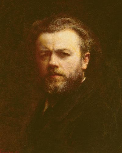 Autorretrato, 1883 de Ignace Henri Jean Fantin Latour