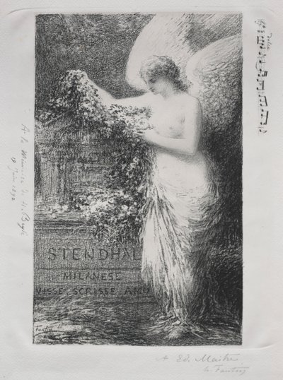 A Stendhal, 1892 de Ignace Henri Jean Fantin Latour