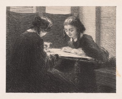 Las bordadoras de Ignace Henri Jean Fantin Latour
