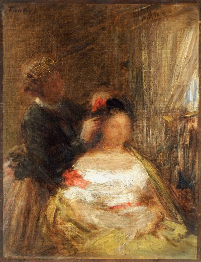 El peluquero de Ignace Henri Jean Fantin Latour