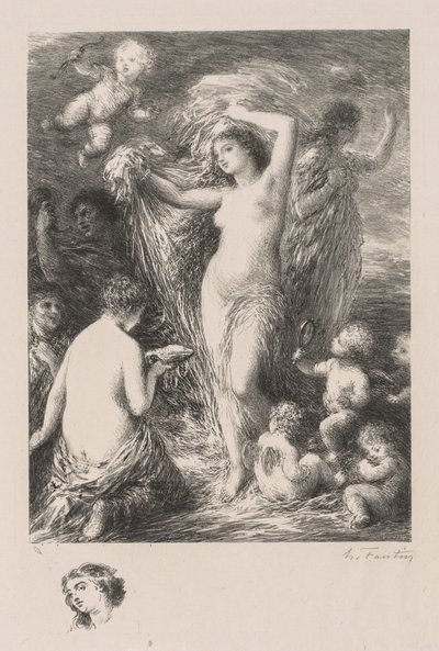 Venus Anadyomene, 1898 de Ignace Henri Jean Fantin Latour
