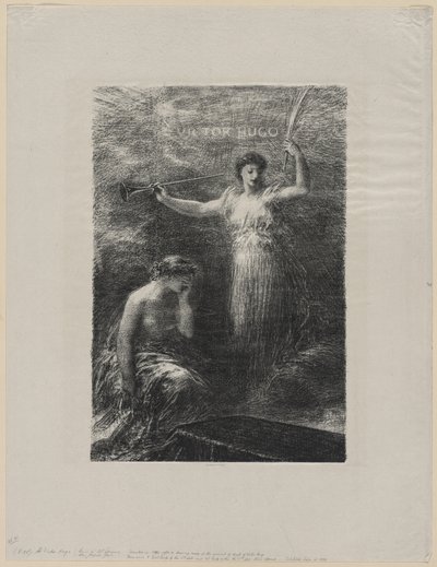 A Victor Hugo, 1889 de Ignace Henri Jean Fantin Latour