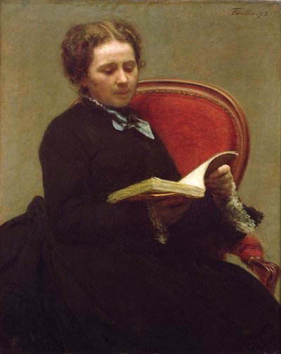 Victoria Dubourg (1840-1926) 1873 de Ignace Henri Jean Fantin Latour