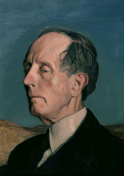 Azorín – Detalle. Artista: Ignacio Zuloaga. Ubicación: Colección privada, Madrid, España de Ignacio Zuloaga y Zabaleta