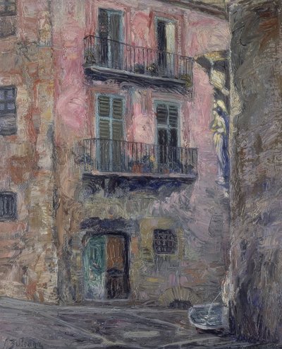 Calle del Ángel de Gerona (1931) de Ignacio Zuloaga y Zabaleta