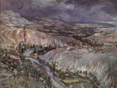 Campo en Navarra – Siglo XX de Ignacio Zuloaga y Zabaleta