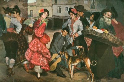 La calle del vicio de Ignacio Zuloaga y Zabaleta