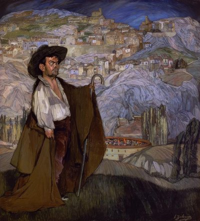El enano Gregorio “El Botero” en Sepúlveda – 1908 de Ignacio Zuloaga y Zabaleta