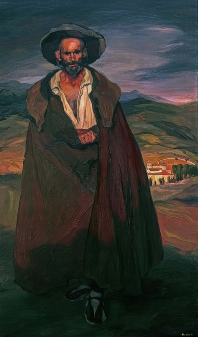 Hombre de Segovia, 1906 de Ignacio Zuloaga y Zabaleta