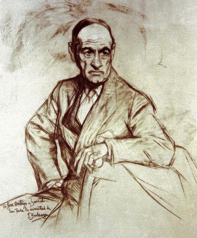 Ortega y Gasset José (1883–1955) – Filósofo y ensayista español del siglo XX de Ignacio Zuloaga y Zabaleta