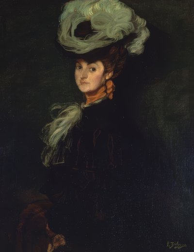 Retrato de Annie Bourdin – 1906 de Ignacio Zuloaga y Zabaleta