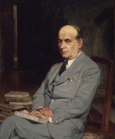 Retrato de José Ortega y Gasset – 1917 de Ignacio Zuloaga y Zabaleta