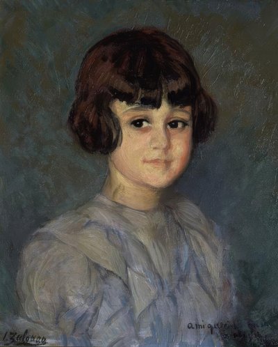 Retrato de su nieta (siglo XX) de Ignacio Zuloaga y Zabaleta