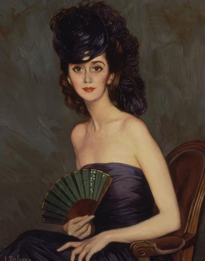 Señora de Patiño (La Durcal) de Ignacio Zuloaga y Zabaleta
