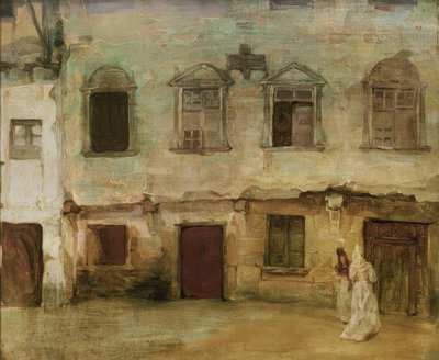 Calle en una ciudad de Castilla la Vieja de Ignacio Zuloaga y Zabaleta